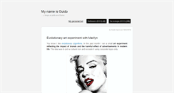 Desktop Screenshot of guidogarcia.net